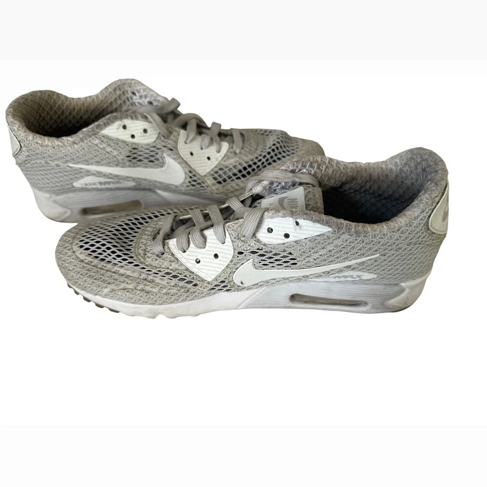 Nike Air Max 90 Better World Mesh Running Shoes Sneakers Gray Sz‎ 9.5 810170-001